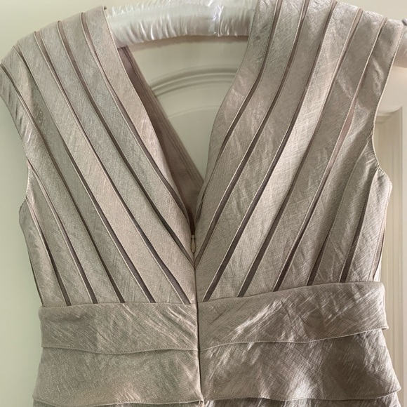 ADRIANNA PAPELL LADIES Sweetheart CASCADING LAYERED Baby Doll DRESS - SIZE 4 - Picture 11 of 14